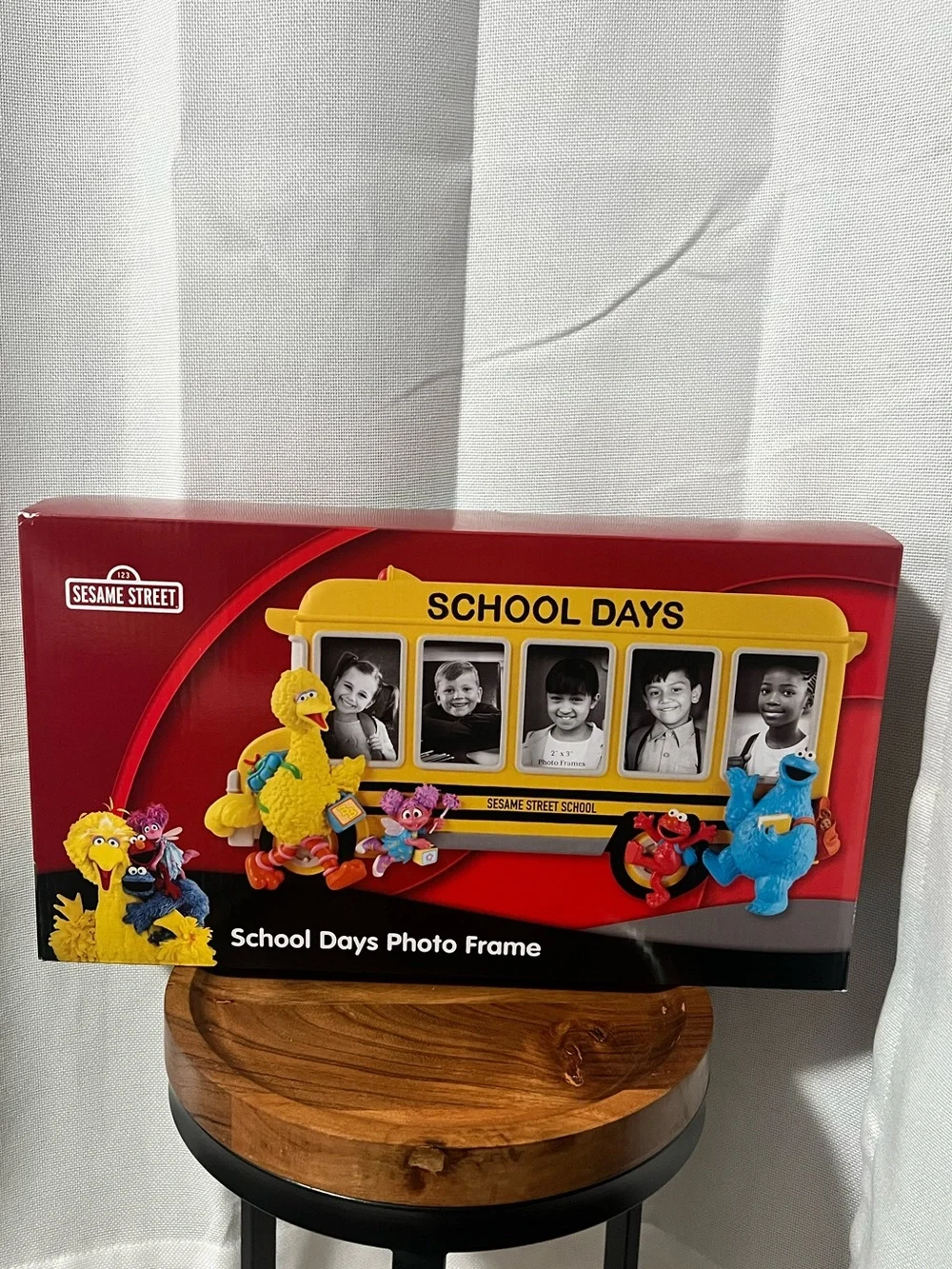 Sesame Street School Days School Bus Precious Moments Photo Frame